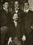 Francisco Madero and Three of His Sons, Gustavo, Gabriel and Evaristo, at the Astor Hotel-Thompson-Giclee Print