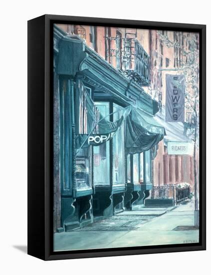 Thompson Street 1990-Anthony Butera-Framed Premier Image Canvas