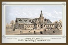 Illinois Building, Centennial International Exhibition, 1876-Thompson Westcott-Art Print