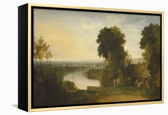 Thomson's Aeolian Harp, 1809 (Oil on Canvas)-Joseph Mallord William Turner-Framed Premier Image Canvas