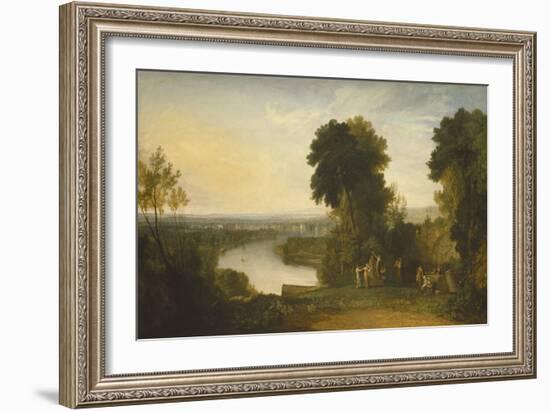 Thomson's Aeolian Harp, 1809 (Oil on Canvas)-Joseph Mallord William Turner-Framed Giclee Print