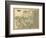 Thomson's Map of Asia-Thomson-Framed Art Print