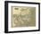 Thomson's Map of Asia-Thomson-Framed Art Print