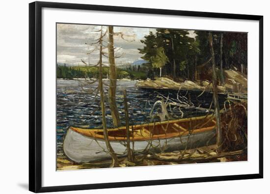 Thomson - The Canoe-Tom Thomson-Framed Premium Giclee Print