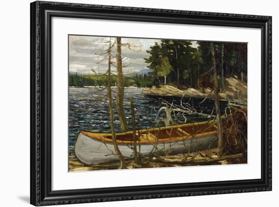 Thomson - The Canoe-Tom Thomson-Framed Premium Giclee Print