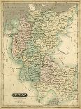 Thomson's Map of Asia-Thomson-Framed Art Print