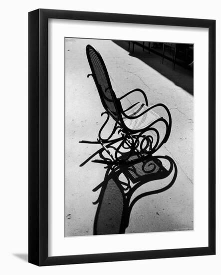 Thonet Rocking Chair For Sale in Flea Market-Alfred Eisenstaedt-Framed Photographic Print