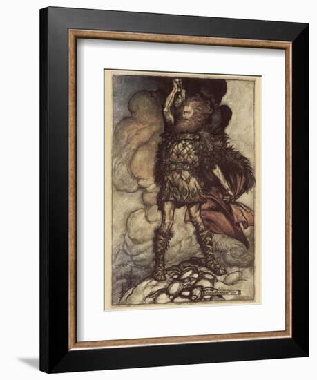 Thor, Rackham 1911-Arthur Rackham-Framed Photographic Print