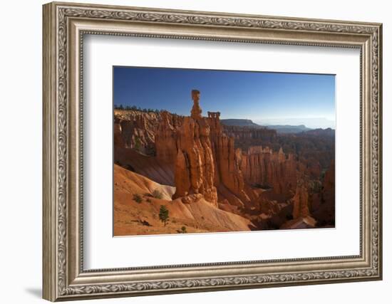 Thor's Hammer in Early Morning from Sunset Point, Bryce Canyon National Park, Utah, USA-Peter Barritt-Framed Photographic Print