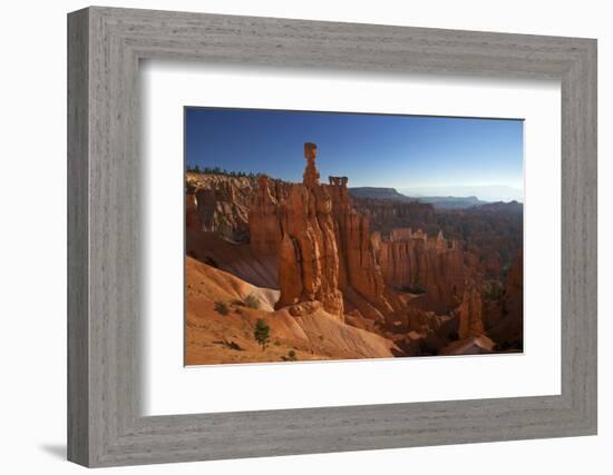 Thor's Hammer in Early Morning from Sunset Point, Bryce Canyon National Park, Utah, USA-Peter Barritt-Framed Photographic Print