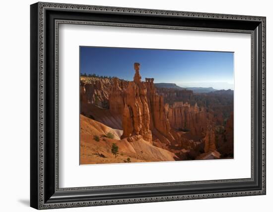 Thor's Hammer in Early Morning from Sunset Point, Bryce Canyon National Park, Utah, USA-Peter Barritt-Framed Photographic Print