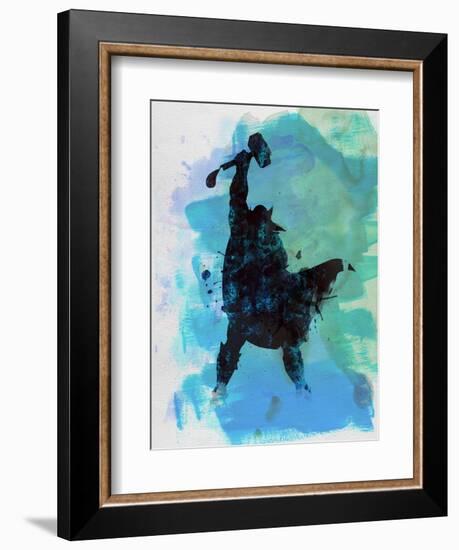 Thor Watercolor-Jack Hunter-Framed Art Print