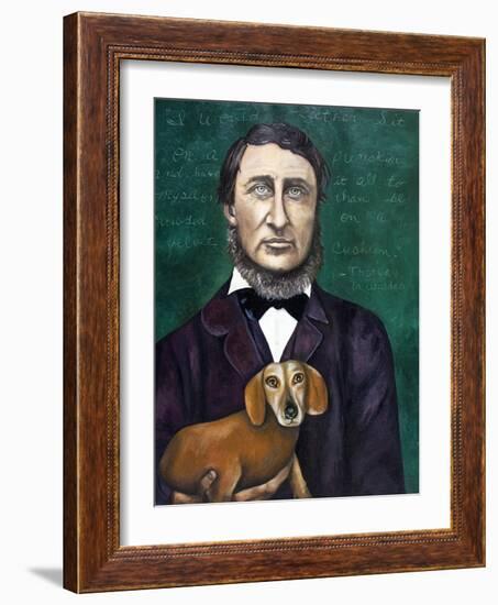 Thoreau-Leah Saulnier-Framed Giclee Print