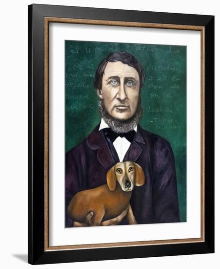 Thoreau-Leah Saulnier-Framed Giclee Print