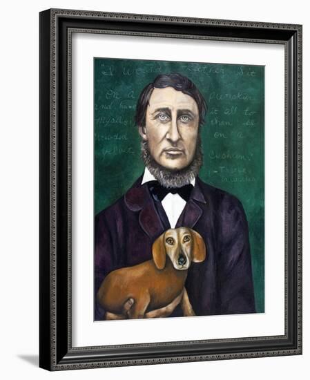 Thoreau-Leah Saulnier-Framed Giclee Print