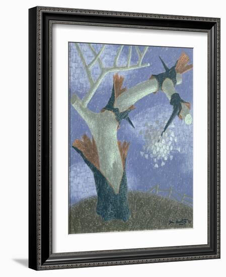 Thorn and Seed I, 1958-John Armstrong-Framed Giclee Print