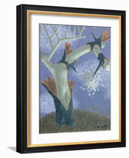 Thorn and Seed I, 1958-John Armstrong-Framed Giclee Print