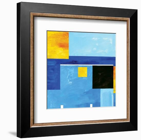 Thorner - Bauhaus Plan V1-Carmine Thorner-Framed Premium Giclee Print