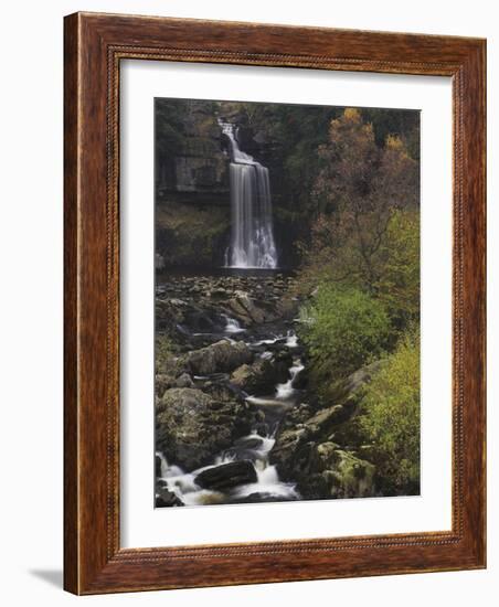 Thornton Force, Ingleton Waterfalls Walk, Yorkshire Dales National Park, Yorkshire-Neale Clarke-Framed Photographic Print