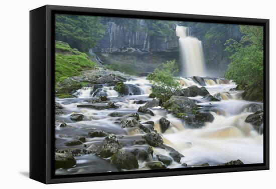 Thornton Force, Ingleton Waterfalls Walk, Yorkshire Dales National Park-Markus Lange-Framed Premier Image Canvas