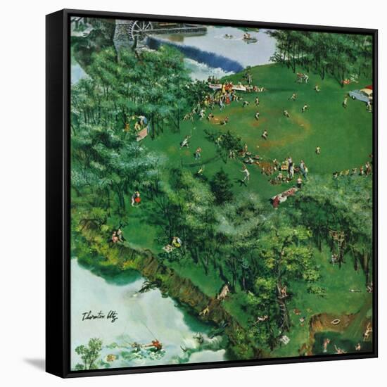 Stretched Canvas Print, , large