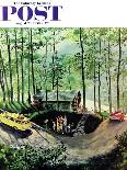 "Visitors to Cabin in the Woods", August 23, 1958-Thornton Utz-Giclee Print