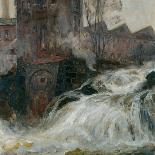 Hjula Weaving Mill, 1926-Thorolf Holmboe-Framed Premier Image Canvas