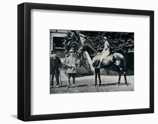 Thoroughbred racehorse, Ladas, 1894-Unknown-Framed Photographic Print