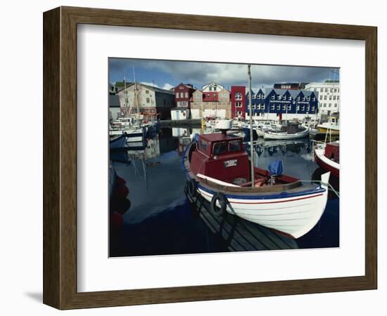 Thorshavn, Faroes, Denmark, Europe-Lomax David-Framed Photographic Print