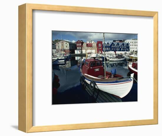 Thorshavn, Faroes, Denmark, Europe-Lomax David-Framed Photographic Print