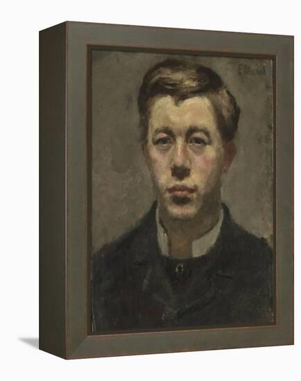 Thorvald Torgersen, 1882 (Oil on Cardboard)-Edvard Munch-Framed Premier Image Canvas