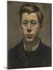 Thorvald Torgersen, 1882 (Oil on Cardboard)-Edvard Munch-Mounted Giclee Print