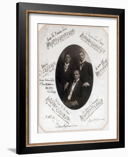 Those Ebony Offenbachs, Johnson Brothers and Cole-Science Source-Framed Giclee Print