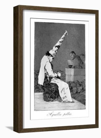 Those Specks of Dust, Perrico the Cripple, 1799-Francisco de Goya-Framed Giclee Print