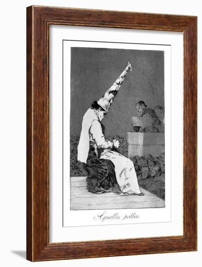 Those Specks of Dust, Perrico the Cripple, 1799-Francisco de Goya-Framed Giclee Print