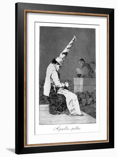 Those Specks of Dust, Perrico the Cripple, 1799-Francisco de Goya-Framed Giclee Print