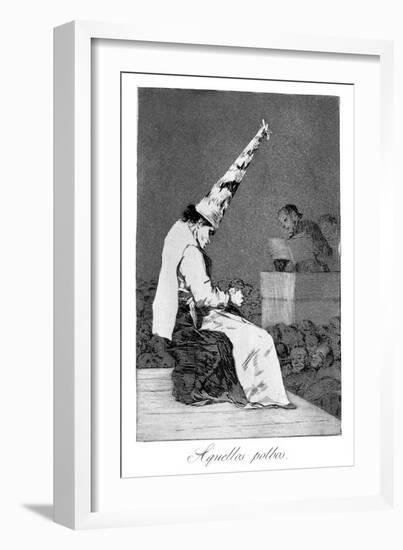 Those Specks of Dust, Perrico the Cripple, 1799-Francisco de Goya-Framed Giclee Print