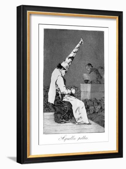 Those Specks of Dust, Perrico the Cripple, 1799-Francisco de Goya-Framed Giclee Print