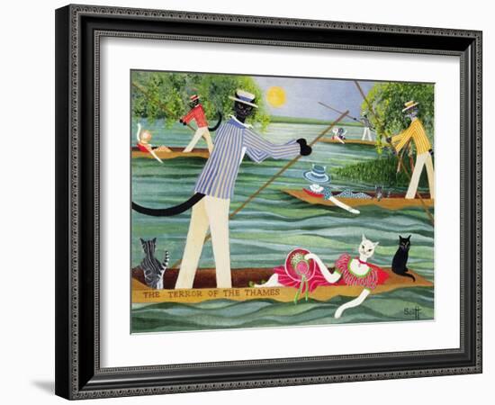 Those Summer Punts-Pat Scott-Framed Giclee Print