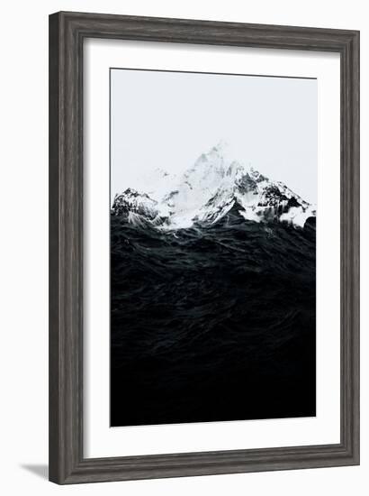 Those Waves Were Like Mountains-Robert Farkas-Framed Art Print