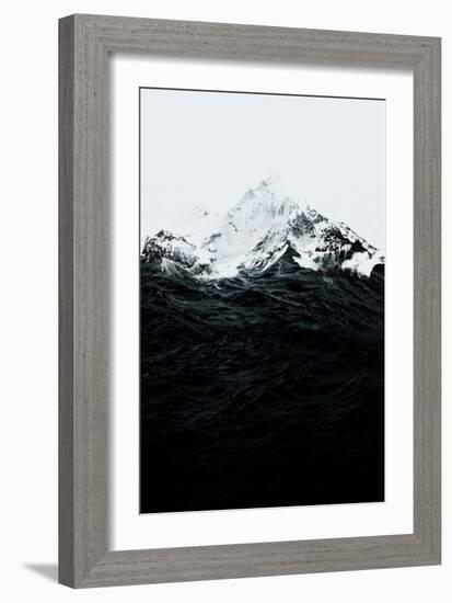 Those Waves Were Like Mountains-Robert Farkas-Framed Art Print