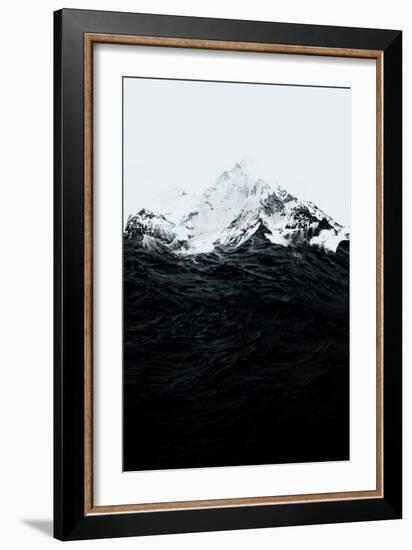 Those Waves Were Like Mountains-Robert Farkas-Framed Art Print