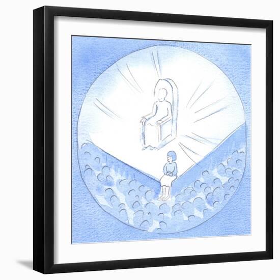Those Who are Asked, by Christ, to Speak of Him to Others, Should Speak as Simply as Children, Conf-Elizabeth Wang-Framed Giclee Print