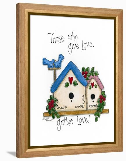 Those Who Give Love, Gather Love-Debbie McMaster-Framed Premier Image Canvas