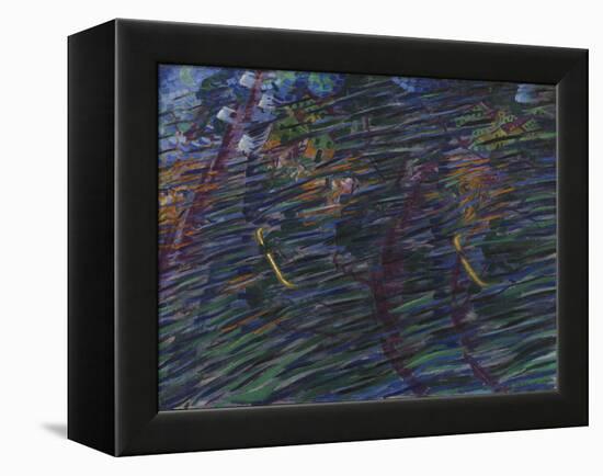 Those Who Go or Study for "States of Mind" - "Those Who Start" or Those Who Go-Umberto Boccioni-Framed Premier Image Canvas