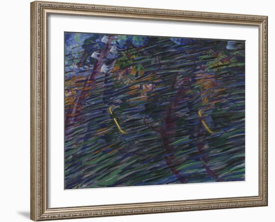 Those Who Go or Study for "States of Mind" - "Those Who Start" or Those Who Go-Umberto Boccioni-Framed Giclee Print