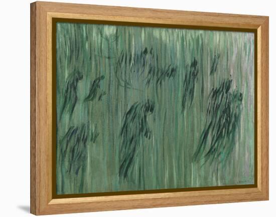 Those Who Stay or Study for "States of Mind" or "Those Who Stay" or States of Mind (I)-Umberto Boccioni-Framed Premier Image Canvas