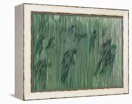 Those Who Stay or Study for "States of Mind" or "Those Who Stay" or States of Mind (I)-Umberto Boccioni-Framed Premier Image Canvas