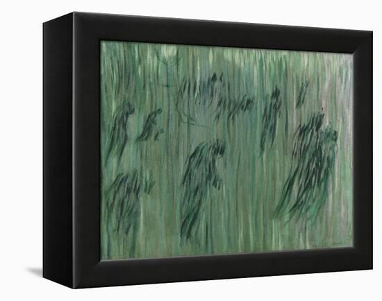 Those Who Stay or Study for "States of Mind" or "Those Who Stay" or States of Mind (I)-Umberto Boccioni-Framed Premier Image Canvas