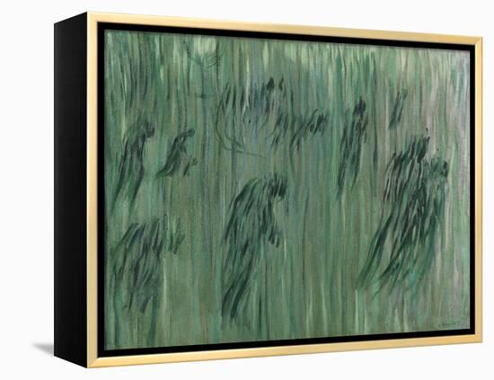Those Who Stay or Study for "States of Mind" or "Those Who Stay" or States of Mind (I)-Umberto Boccioni-Framed Premier Image Canvas